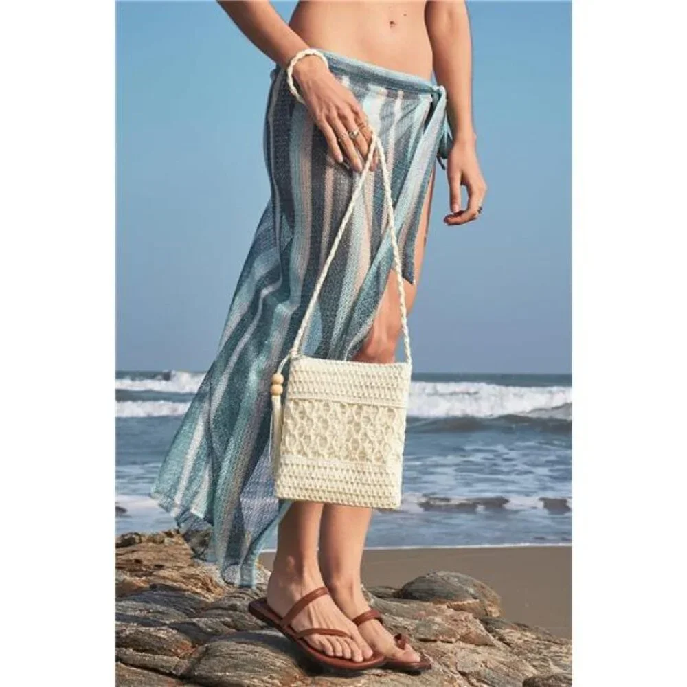 Women Small Beach Straw Purse For Women:‎ Straw Bags Crossbody Shoulder Handbags